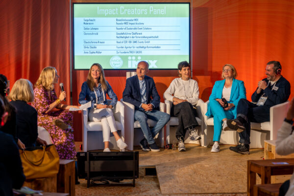 Impact Creators Panel IMEX 2023 Frankfurt | © peerkolberg.com